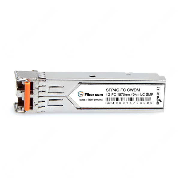 Cisco DS-CWDM4G1570 Compatible 4Gbs-CWDM 40KM 1570nm SMF DOM 4-Gigabit Fibre Channel SFP Transceiver Module